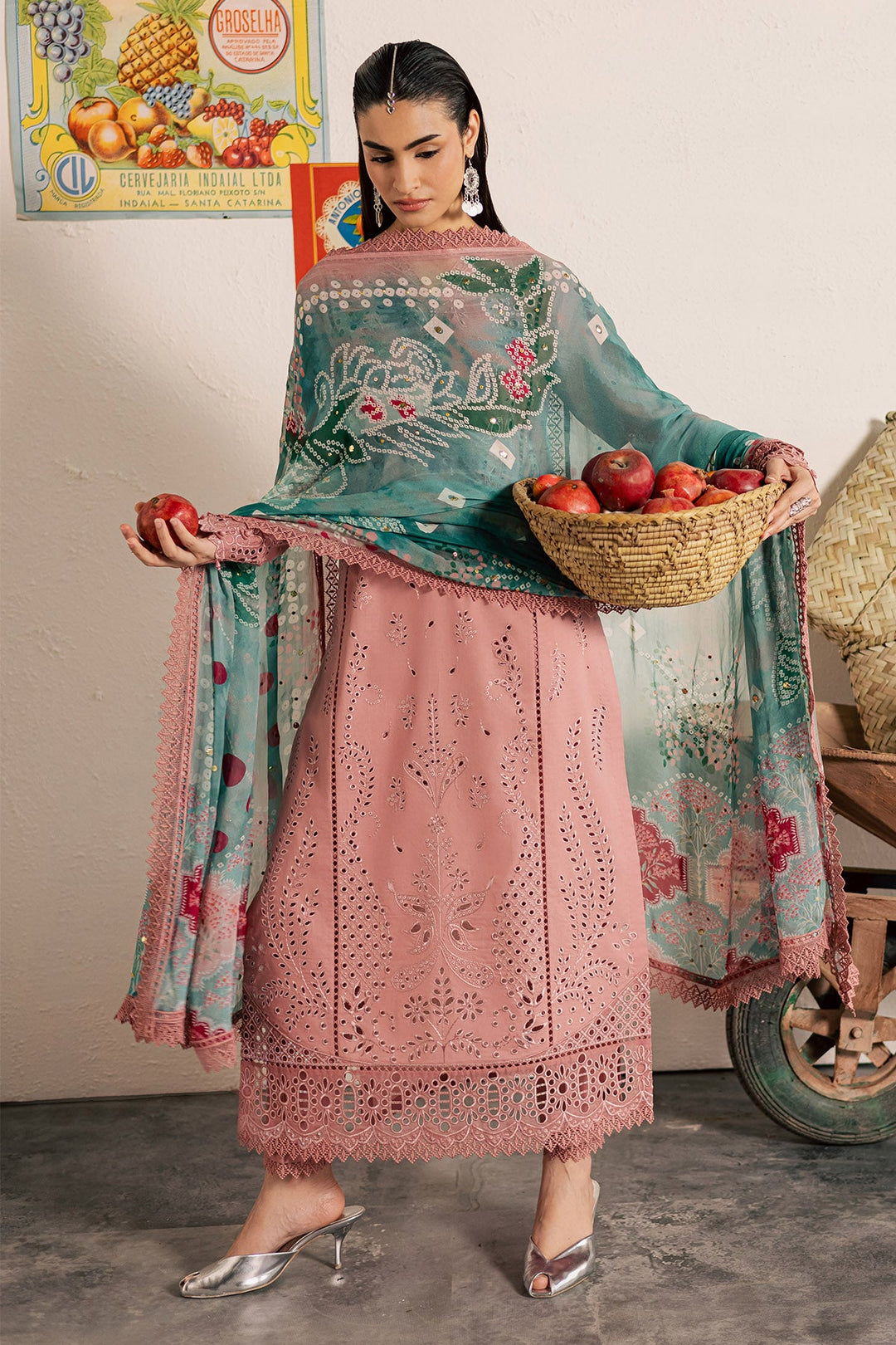 bazaar Unstitched CHIKANKARI LAWN
