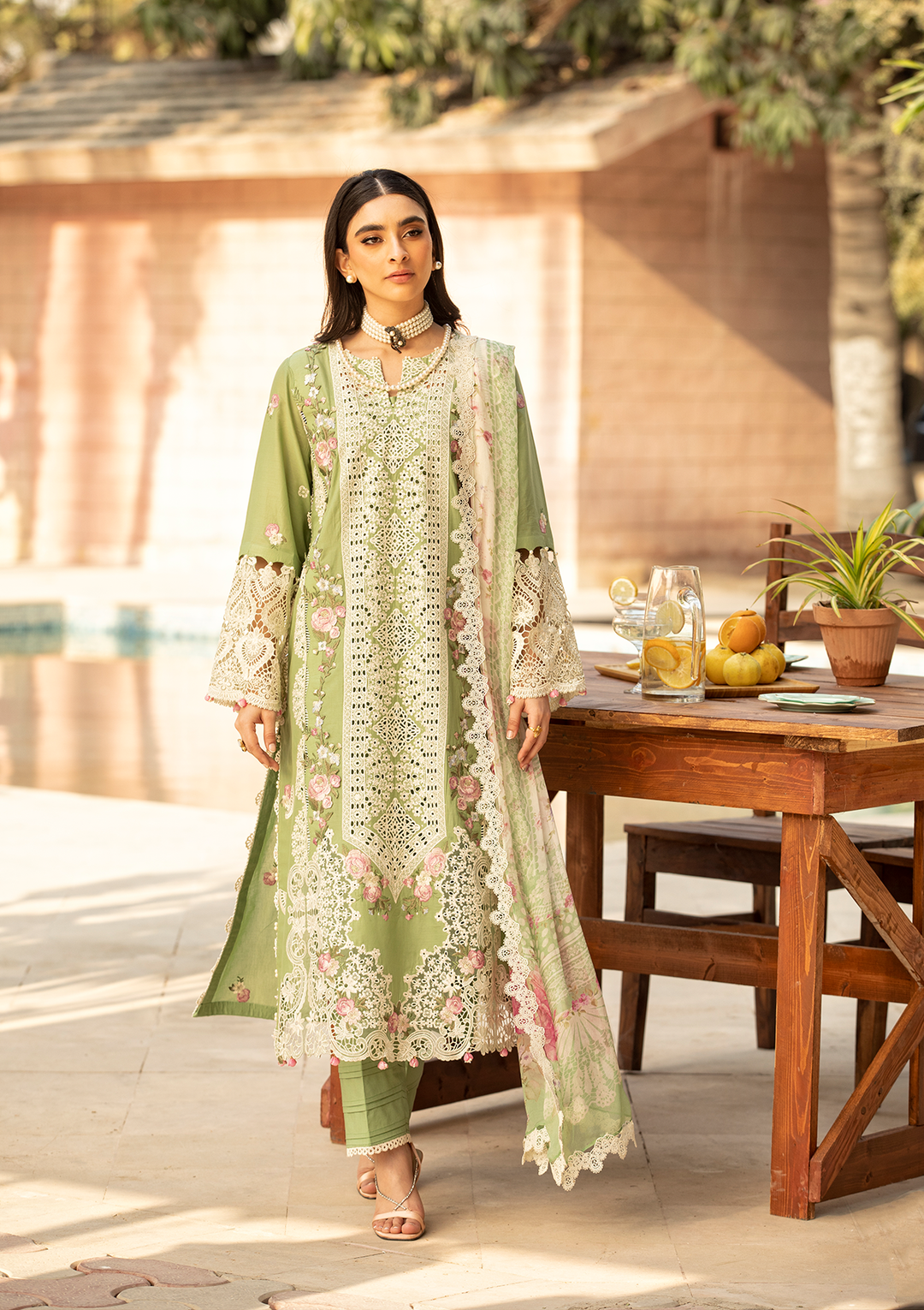 Luxury  Lawn Dress