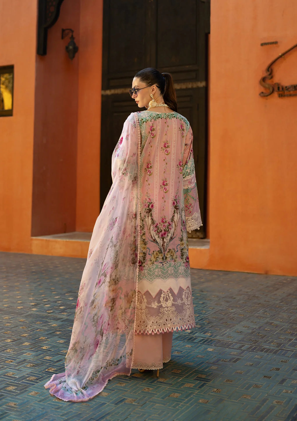 ELAF SIGNATURE  EMBROIDERED LAWN