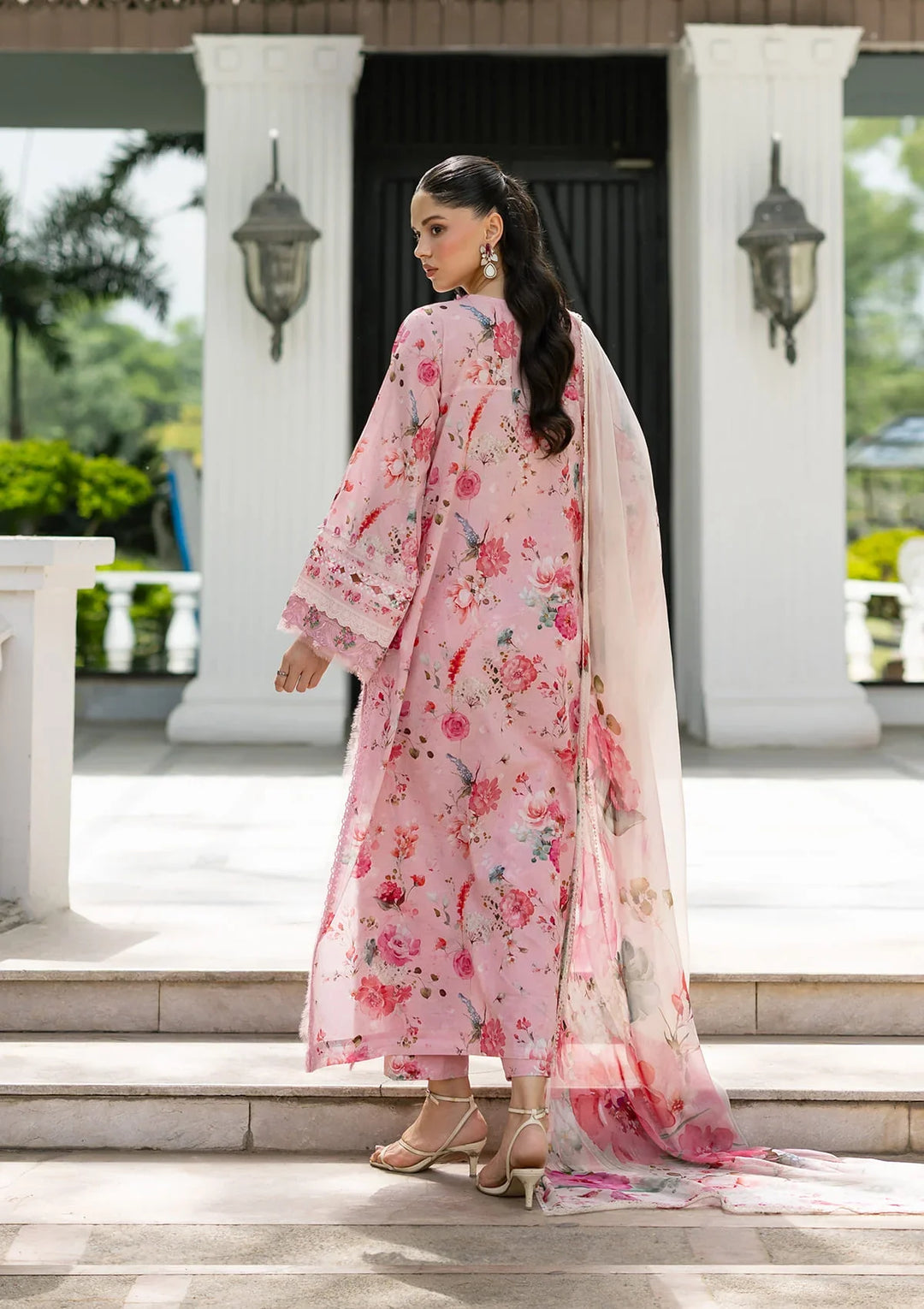 Signature Embroidered Lawn with Chiffon Collection Vol II &