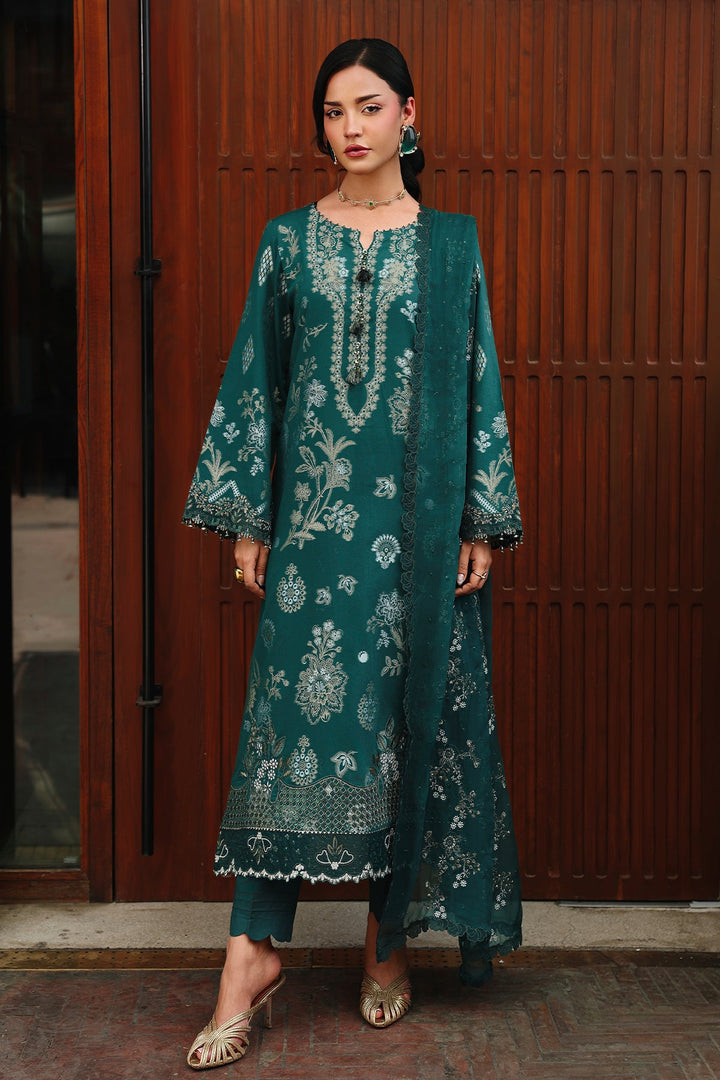 EMBROIDERED JACQUARD  SUIT 3 PC