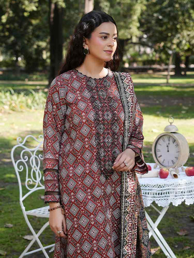 SILSILA 3-Piece Unstitched Digital Printed Lawn Suit