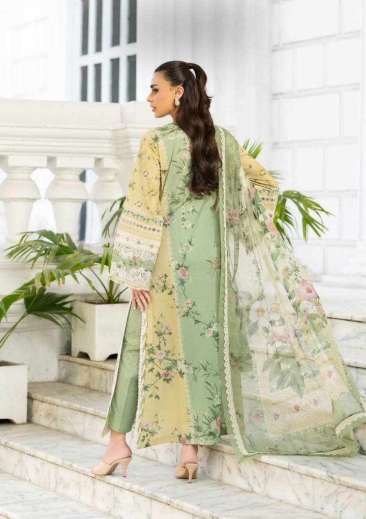 Signature Embroidered Lawn with Chiffon Collection Vol II &