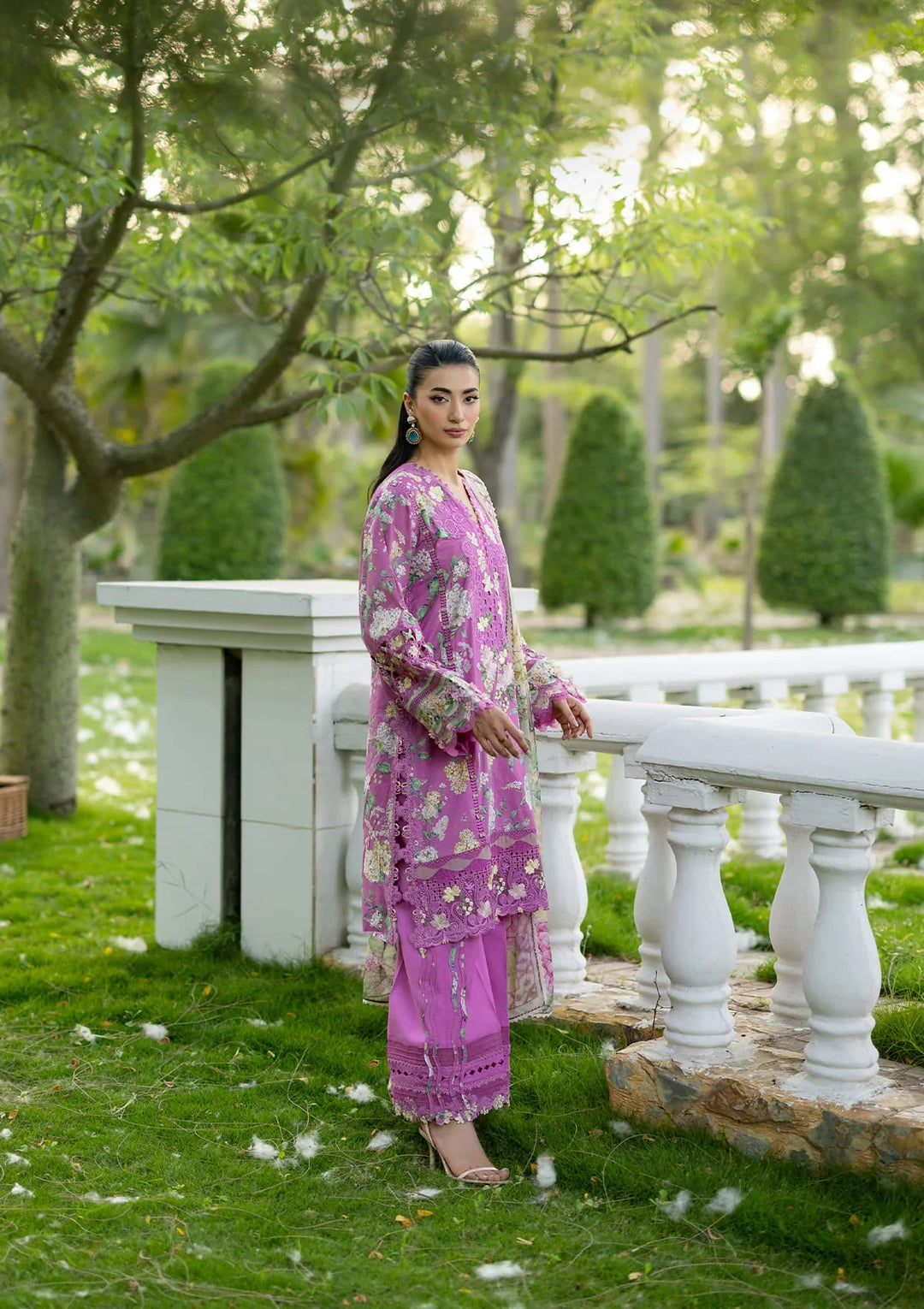 Signature Embroidered Lawn with Chiffon Collection Vol II &