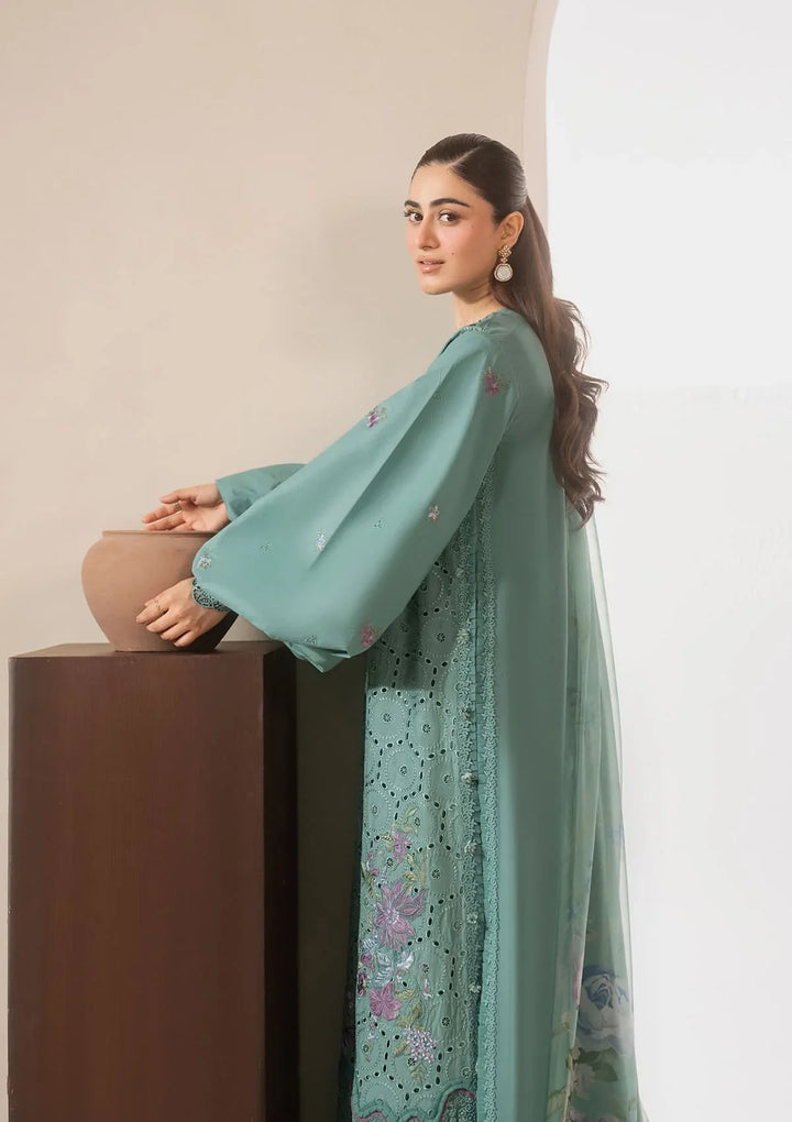 E-CRAFT - CHIKANKARI LAWN WITH CHIFFON DUPATTA &