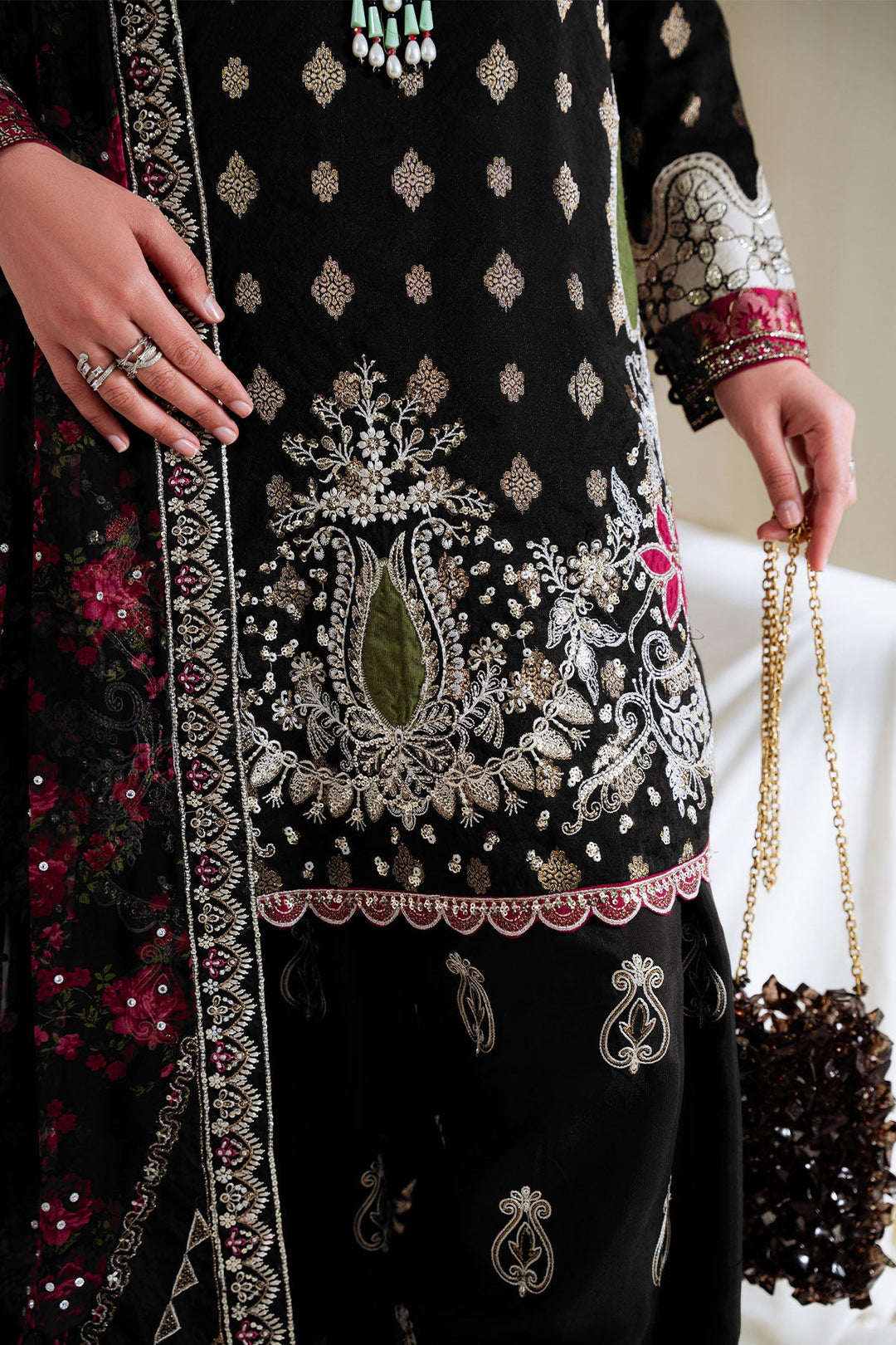 Omara Chiffon Unstitched