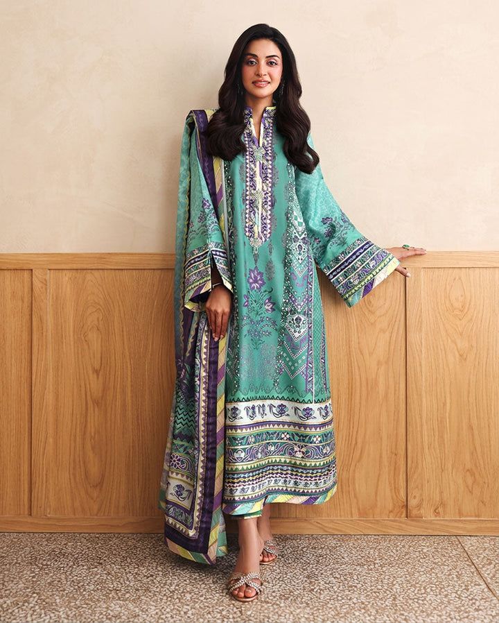 Hemline Nirvana Unstitched 3 Pc
