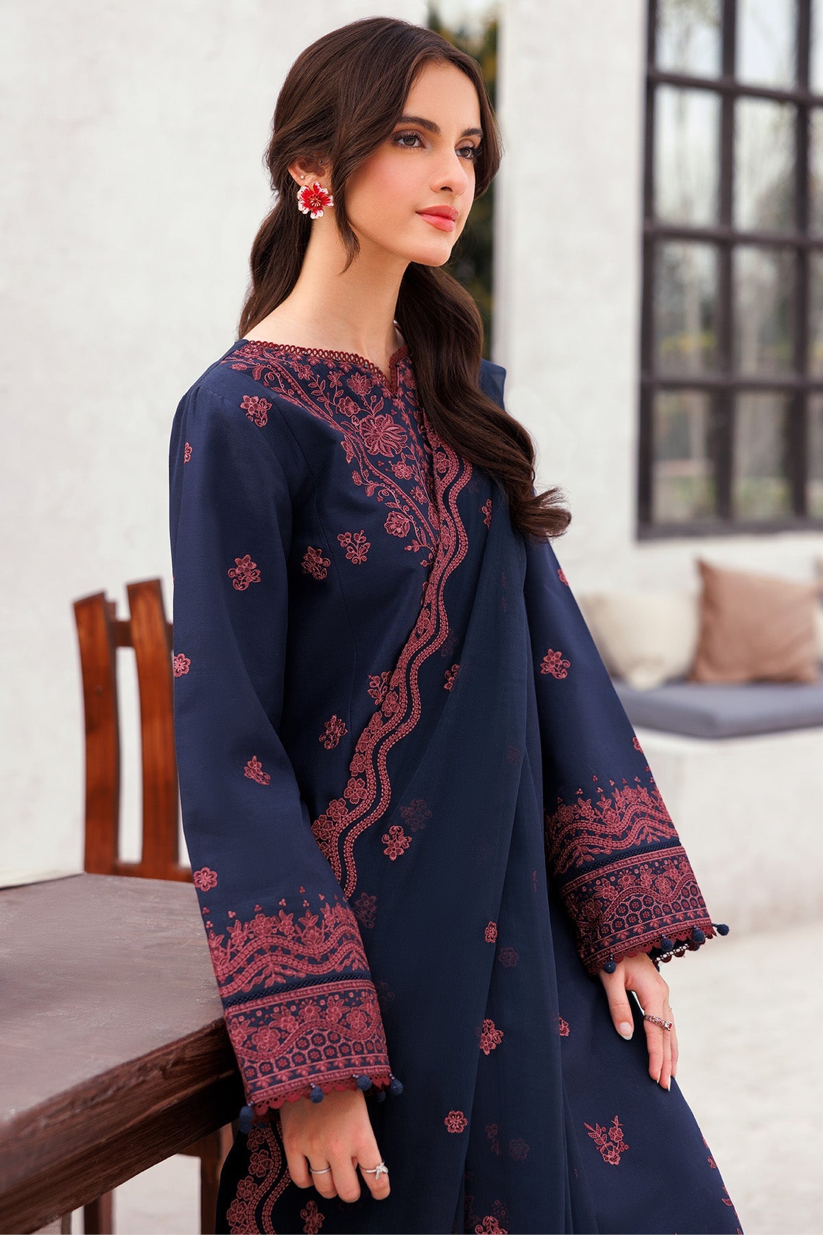 BAHAR EMBROIDERED LAWN