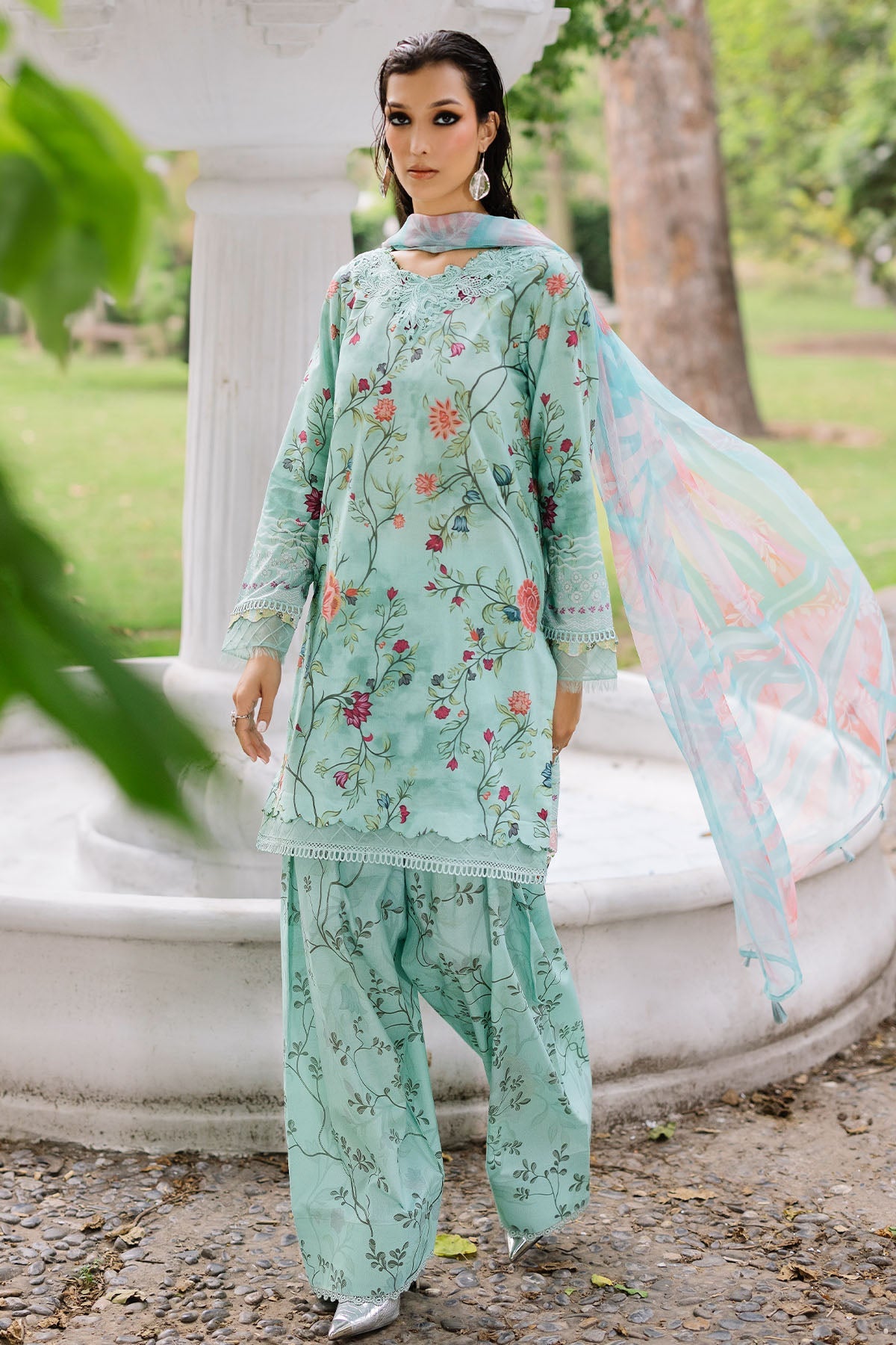 Daily Delights Unstitched Lawn