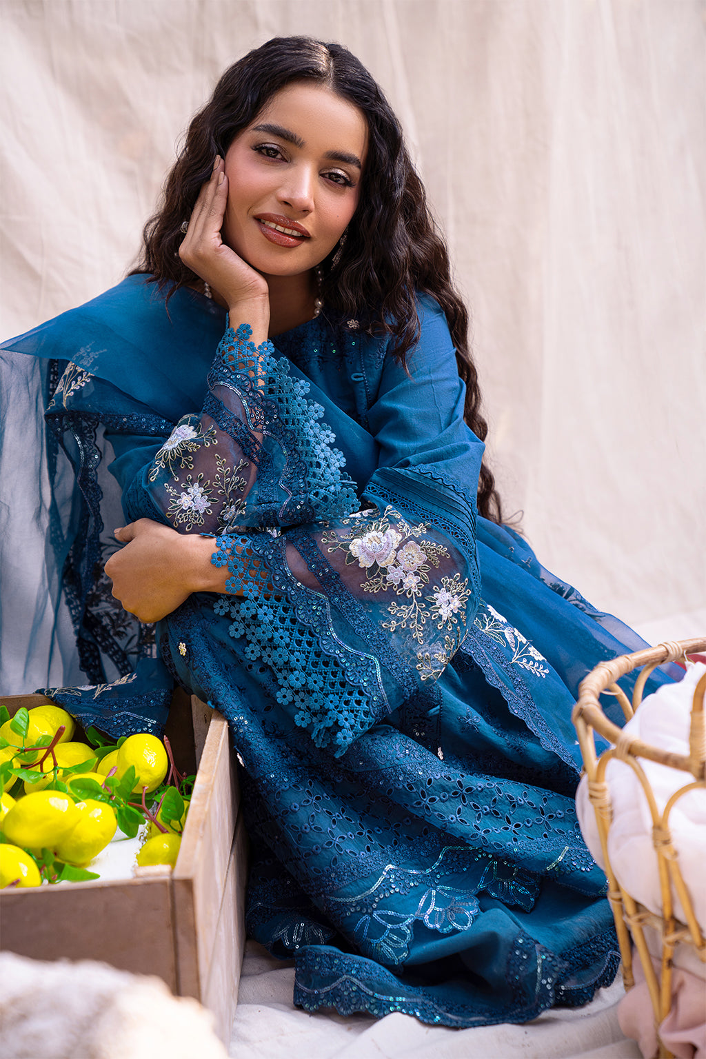 3 PIECE EMBROIDERED LAWN