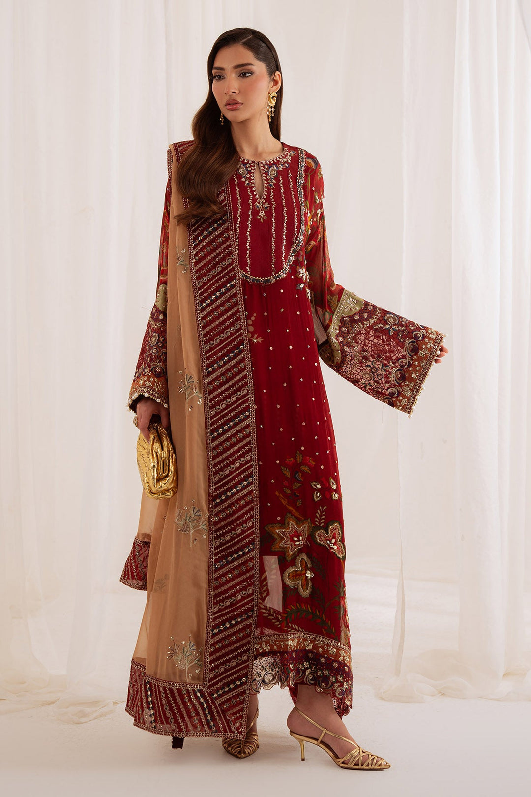 Omara Chiffon Unstitched