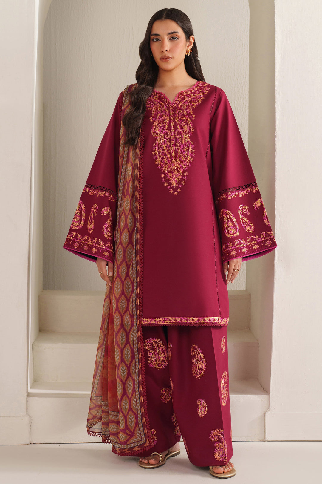 Embroidered Lawn