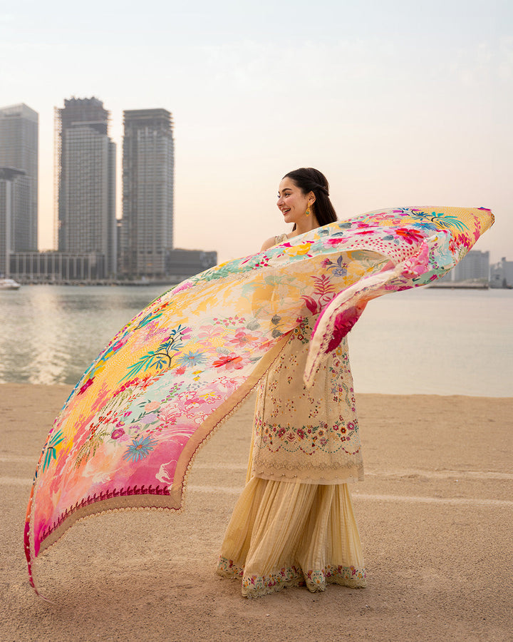 Aya Embroidered Lawn