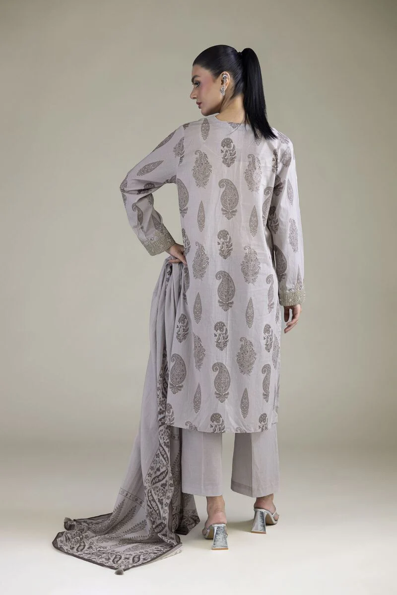 Embroidered | Cambric Cambric Tailored 3-Piece