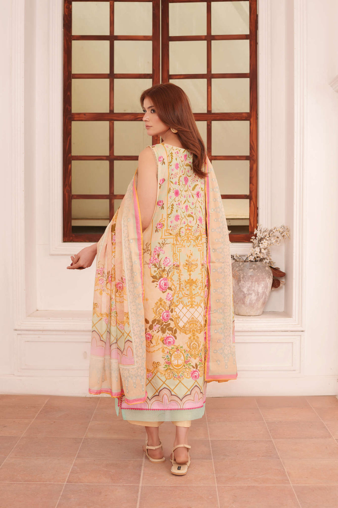 Printed Lawn Unstitched 3 pc