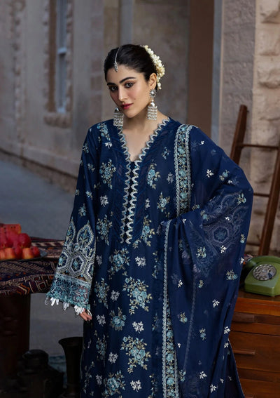 Karandi with Embroidered Chiffon