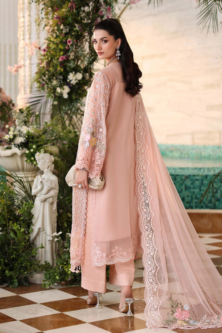 Luxury Chiffon Unstitched 3Pc Suit