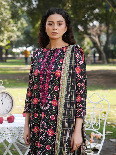 SILSILA 3-Piece Unstitched Digital Printed Lawn Suit