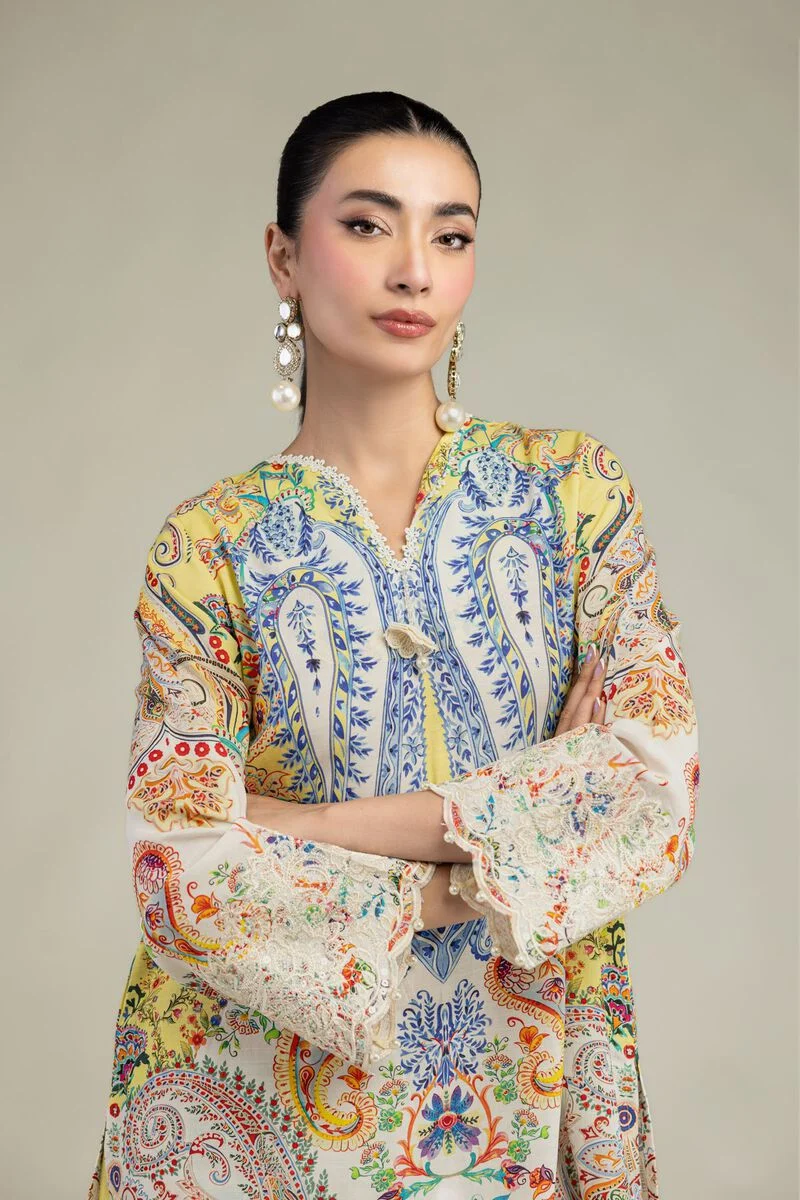 Embroidered | Raw Silk Short Silk Kurta