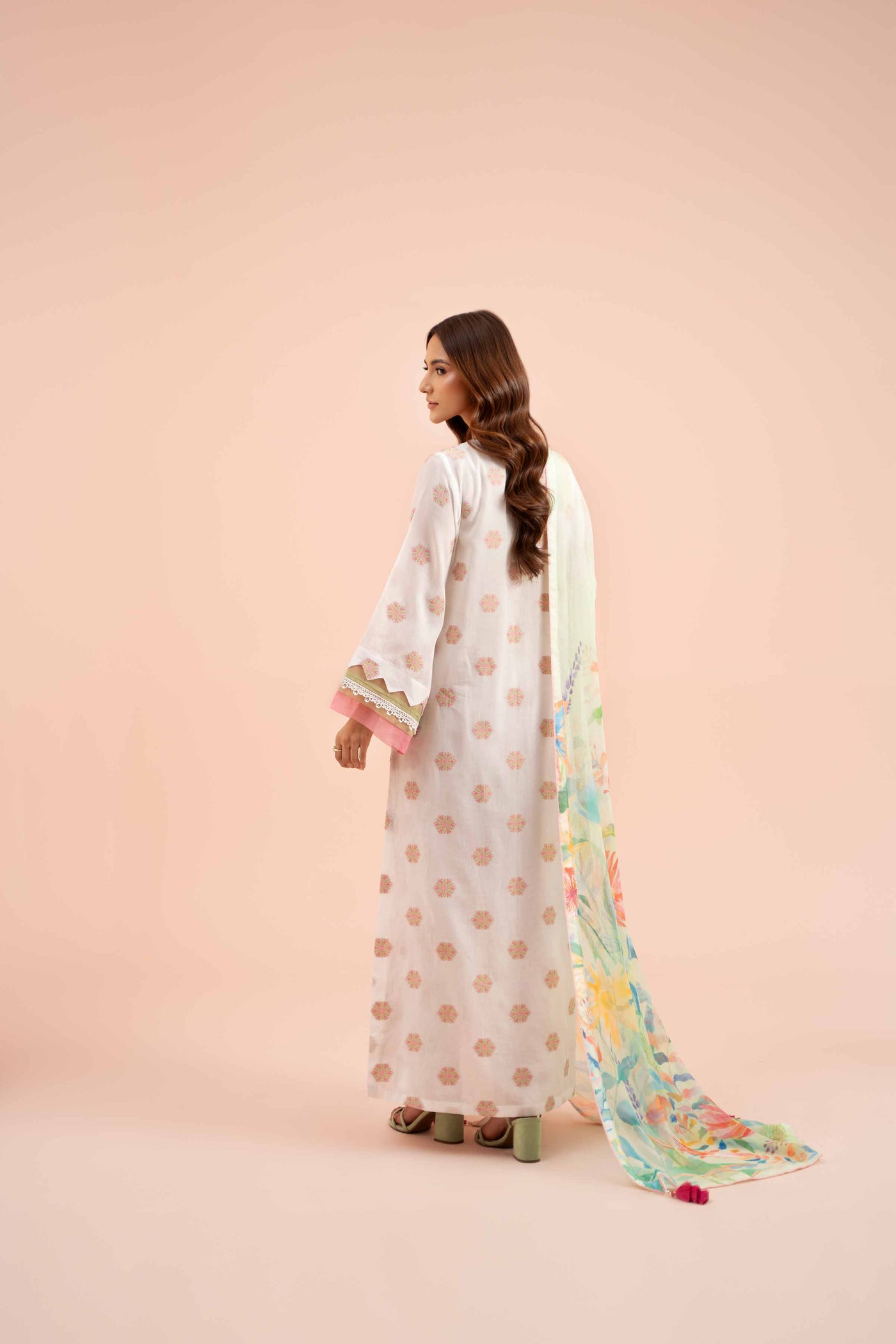 Nishat Linen || 3 Piece - Jacquard Suit - 42402124