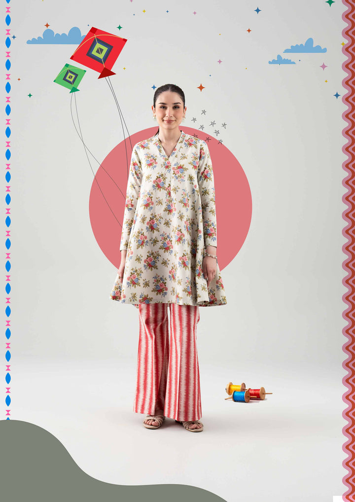 2 Piece - Printed Suit