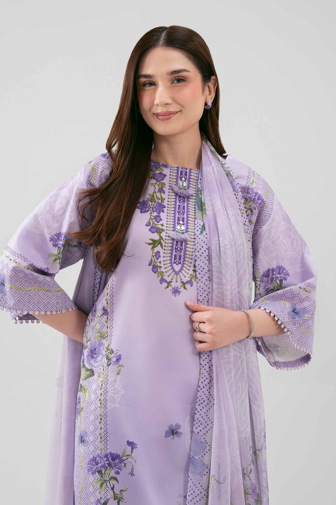 3 Piece - Digital Printed Suit