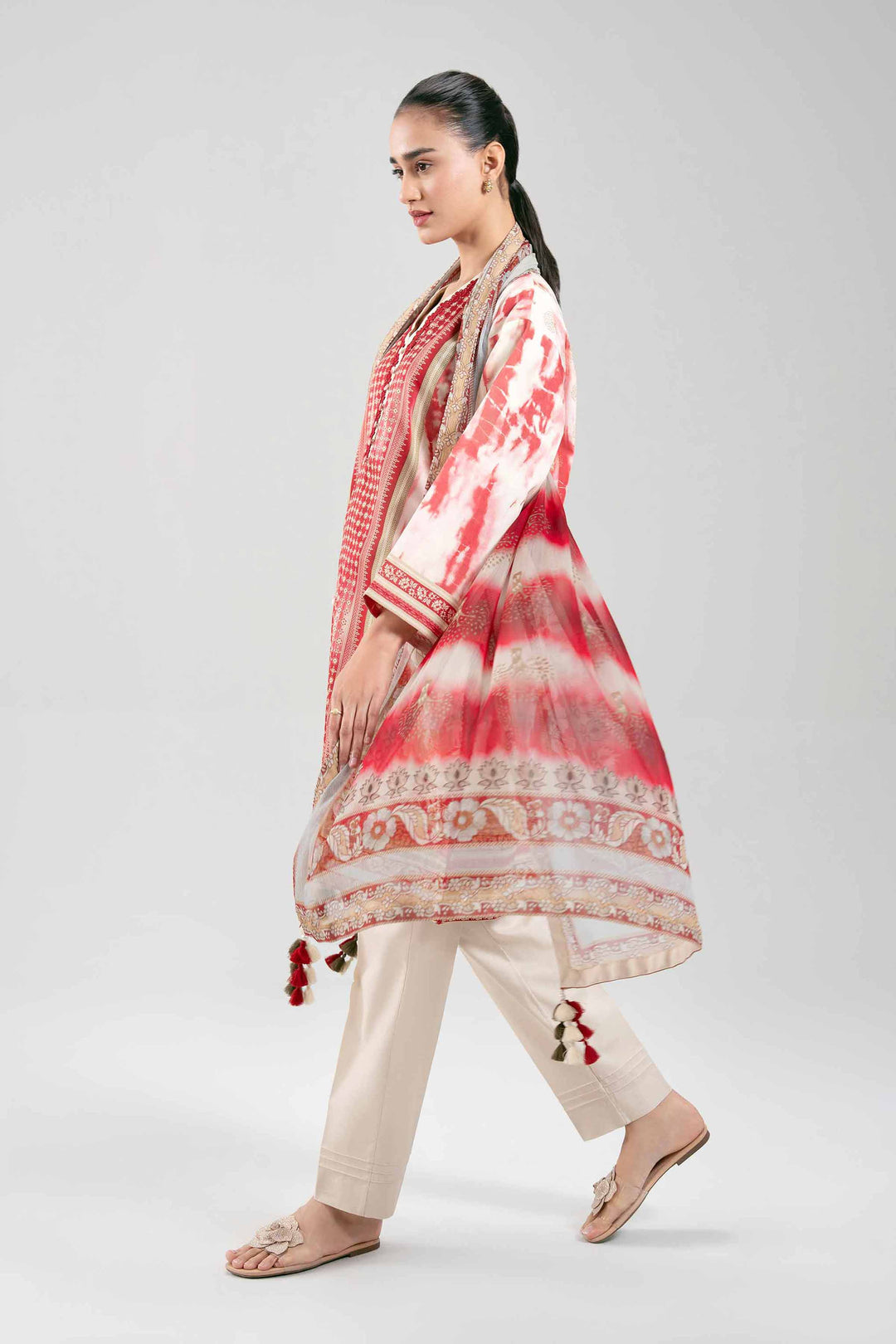 3 Piece - Digital Printed Suit