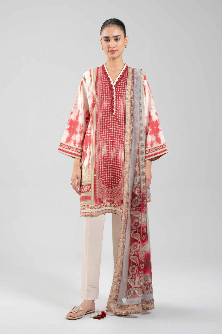 3 Piece - Digital Printed Suit