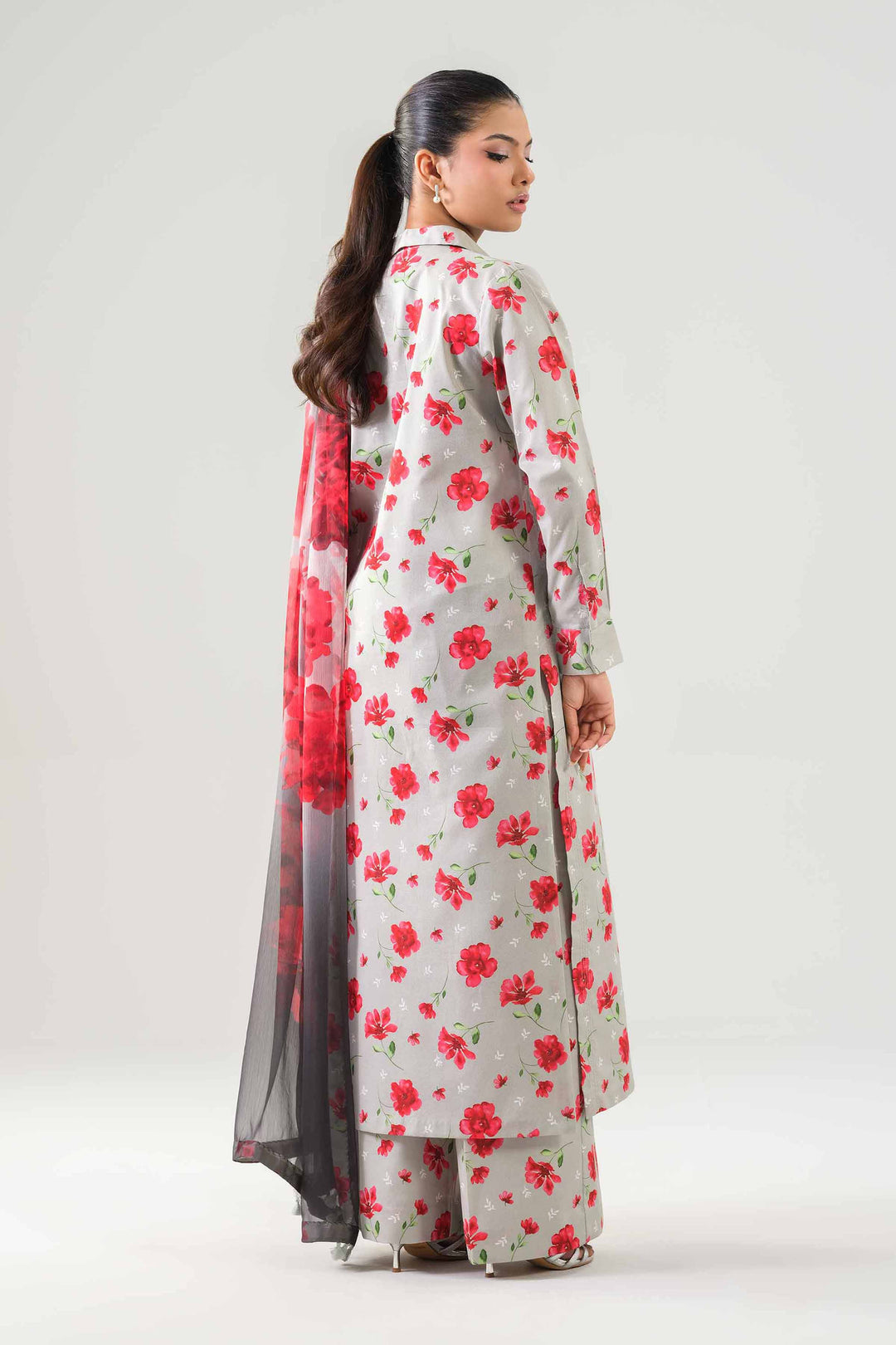 3 Piece - Digital Printed Suit