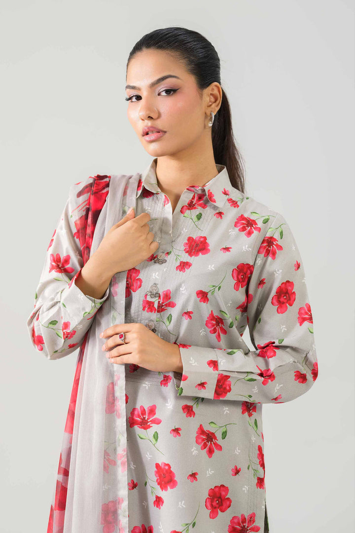3 Piece - Digital Printed Suit