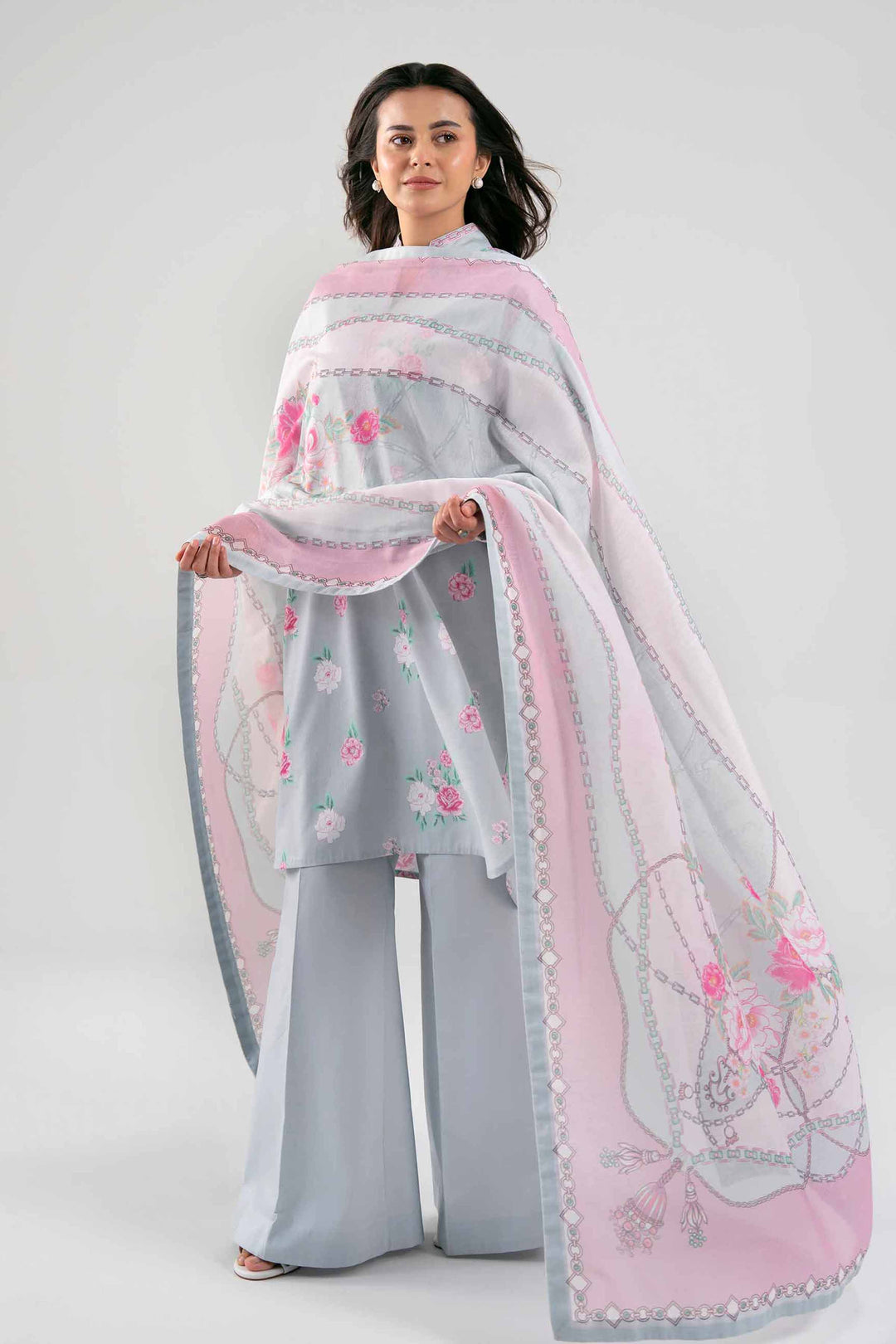 3 Piece - Digital Printed Suit