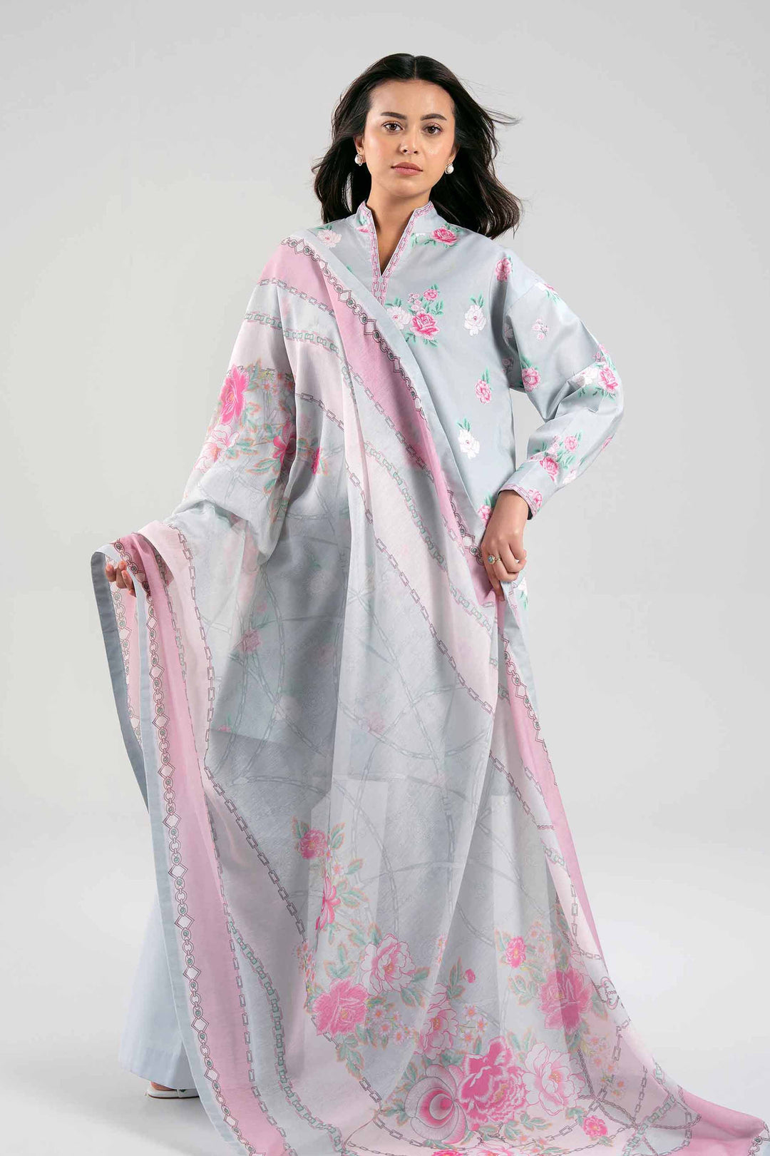 3 Piece - Digital Printed Suit