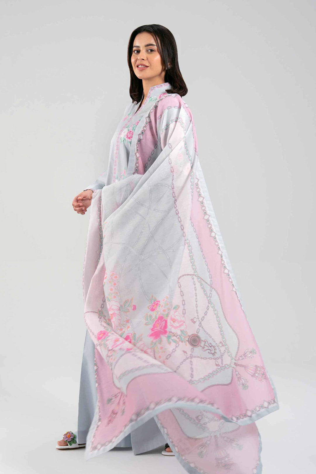 3 Piece - Digital Printed Suit