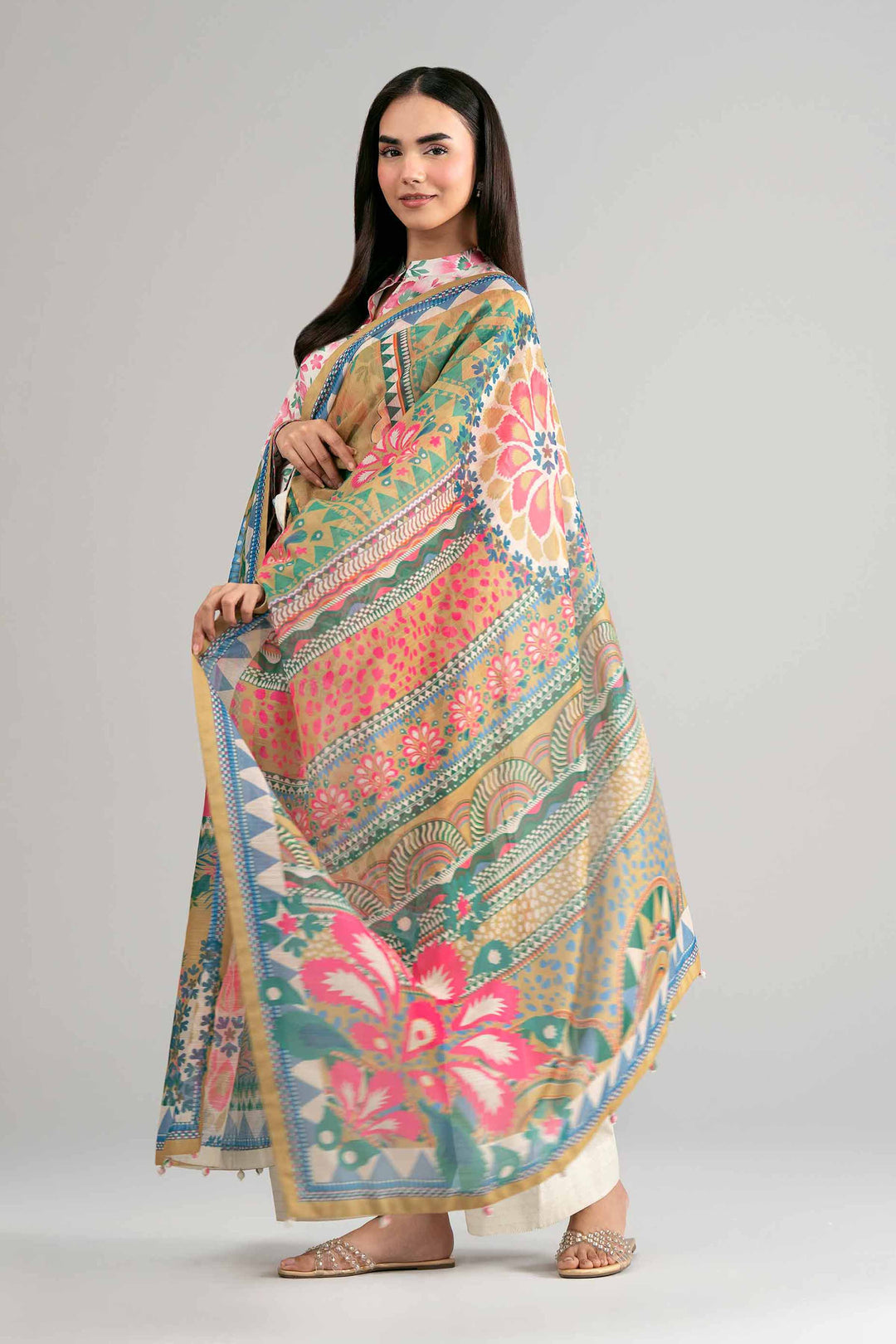 3 Piece - Digital Printed Suit