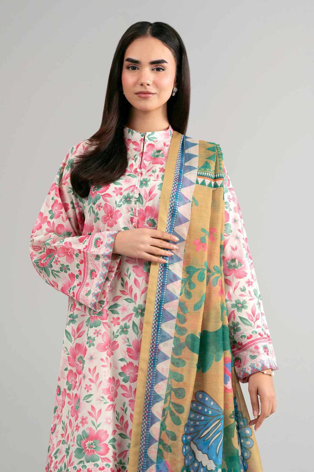3 Piece - Digital Printed Suit