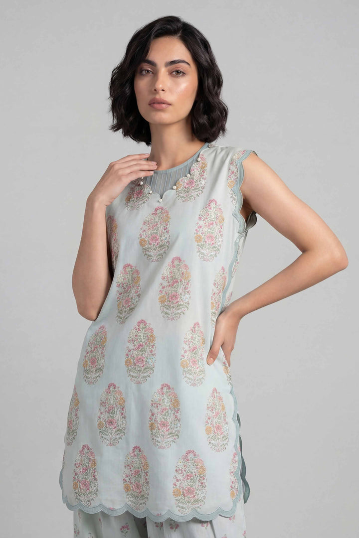 2 Piece - Printed Suit
