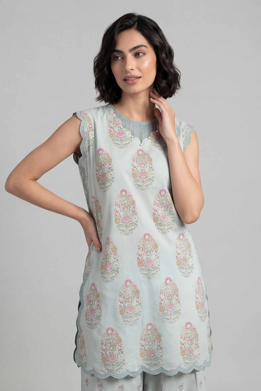 2 Piece - Printed Suit