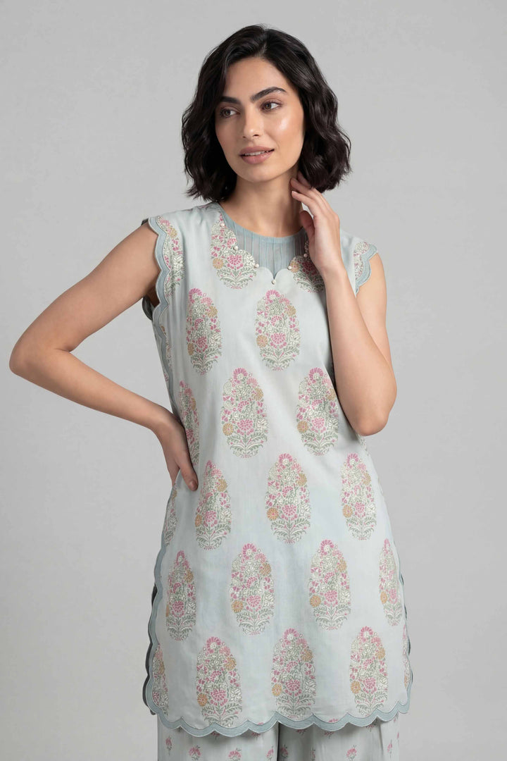 2 Piece - Printed Suit