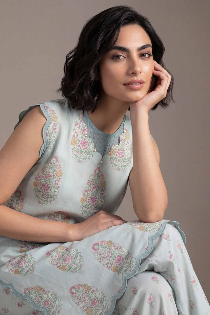 2 Piece - Printed Suit