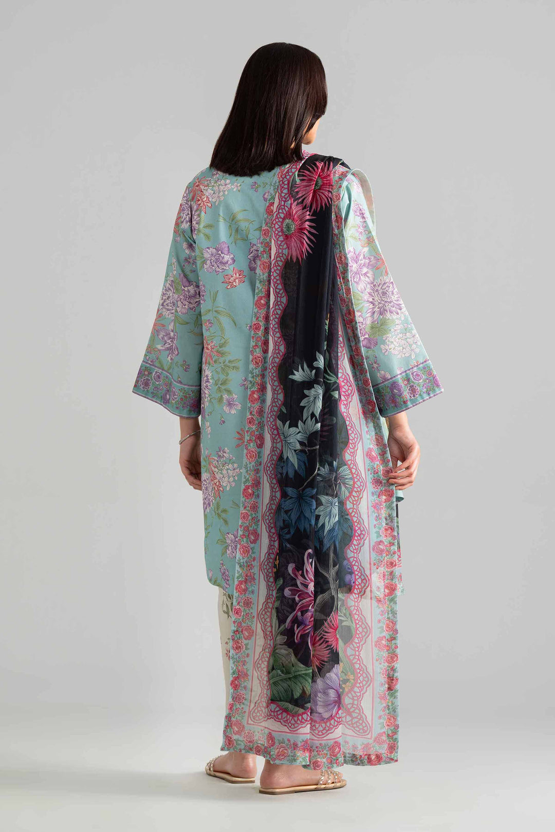 3 Piece - Digital Printed Suit