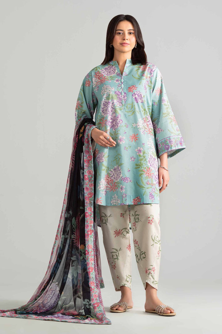 3 Piece - Digital Printed Suit