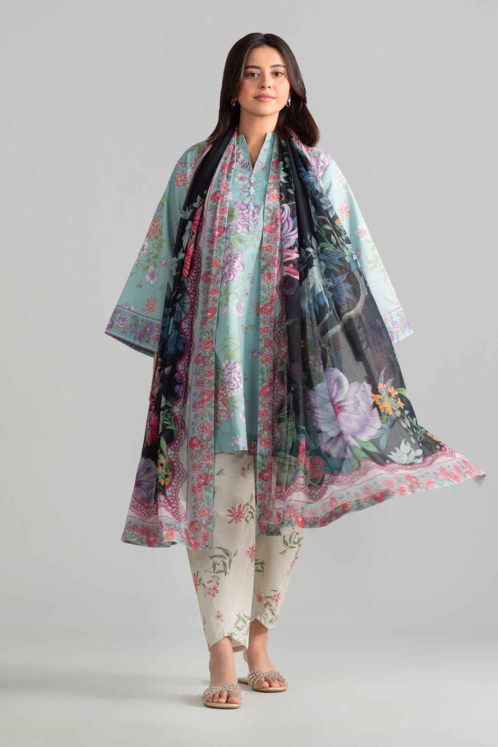 3 Piece - Digital Printed Suit
