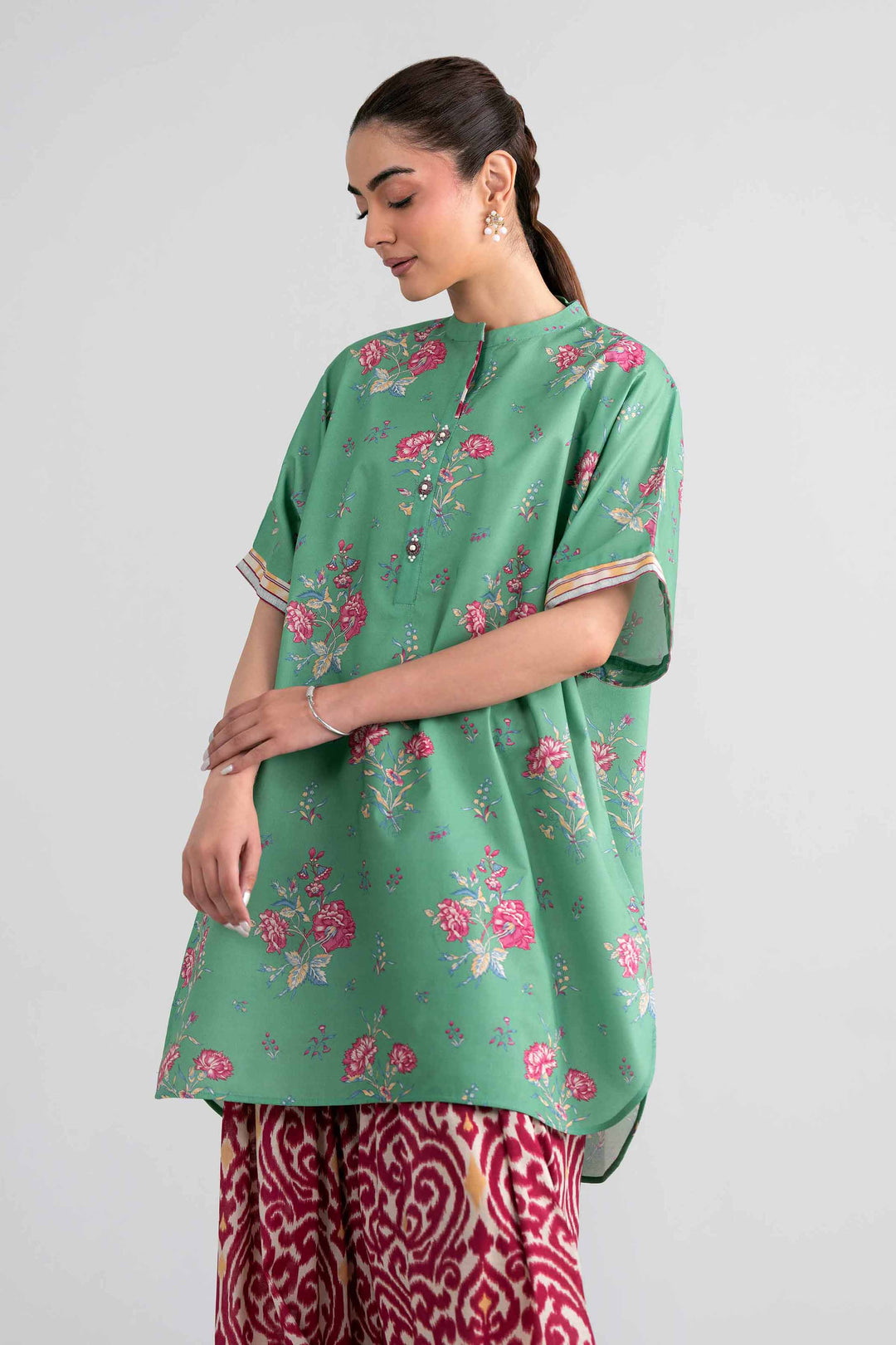 2 Piece  Printed Suit