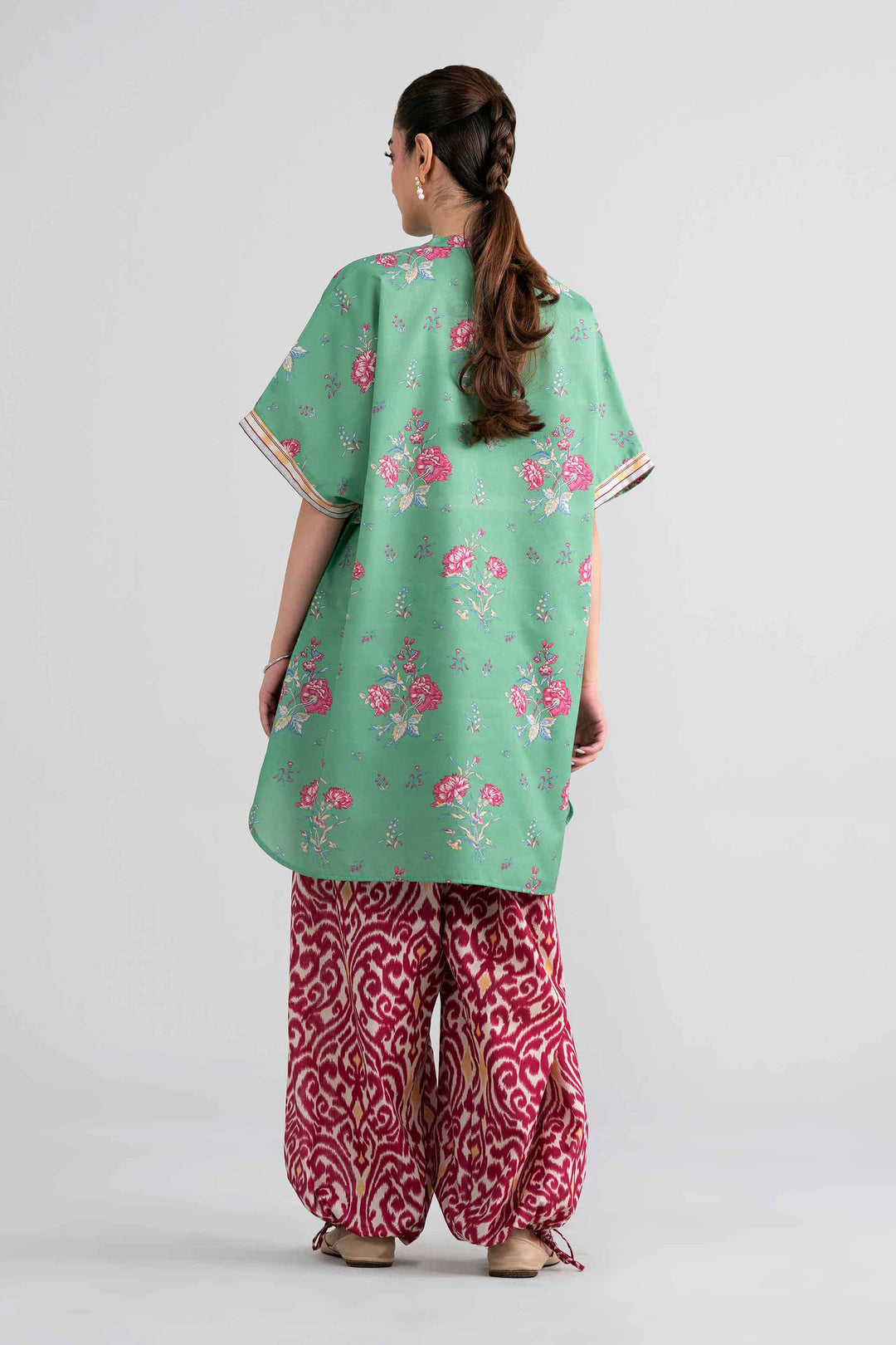 2 Piece  Printed Suit