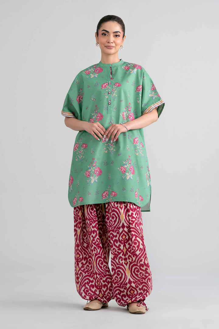 2 Piece  Printed Suit