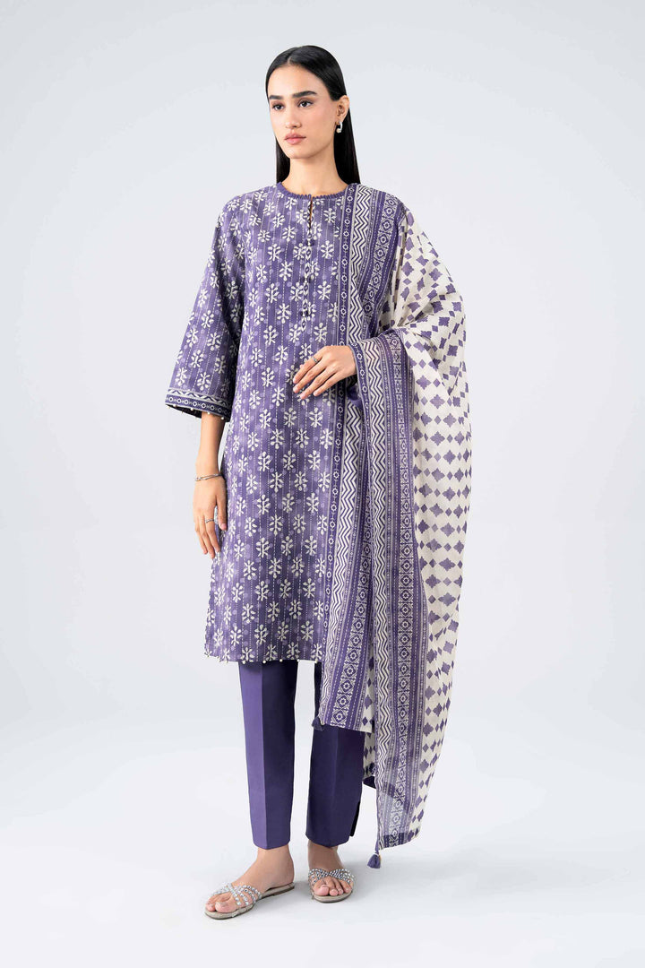 3 Piece - Printed Suit