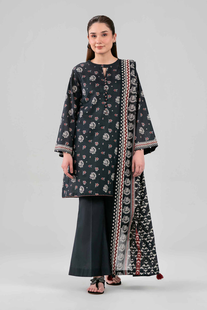3 Piece - Printed Suit