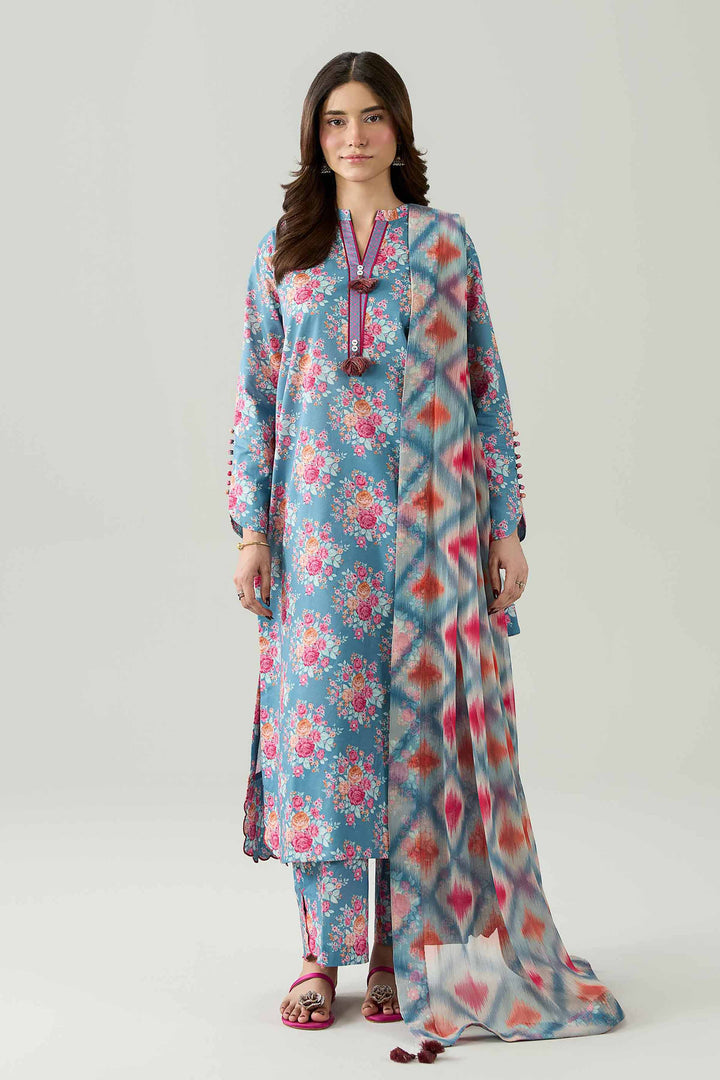 3 Piece - Digital Printed Suit