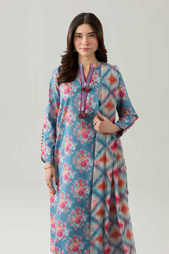 3 Piece - Digital Printed Suit