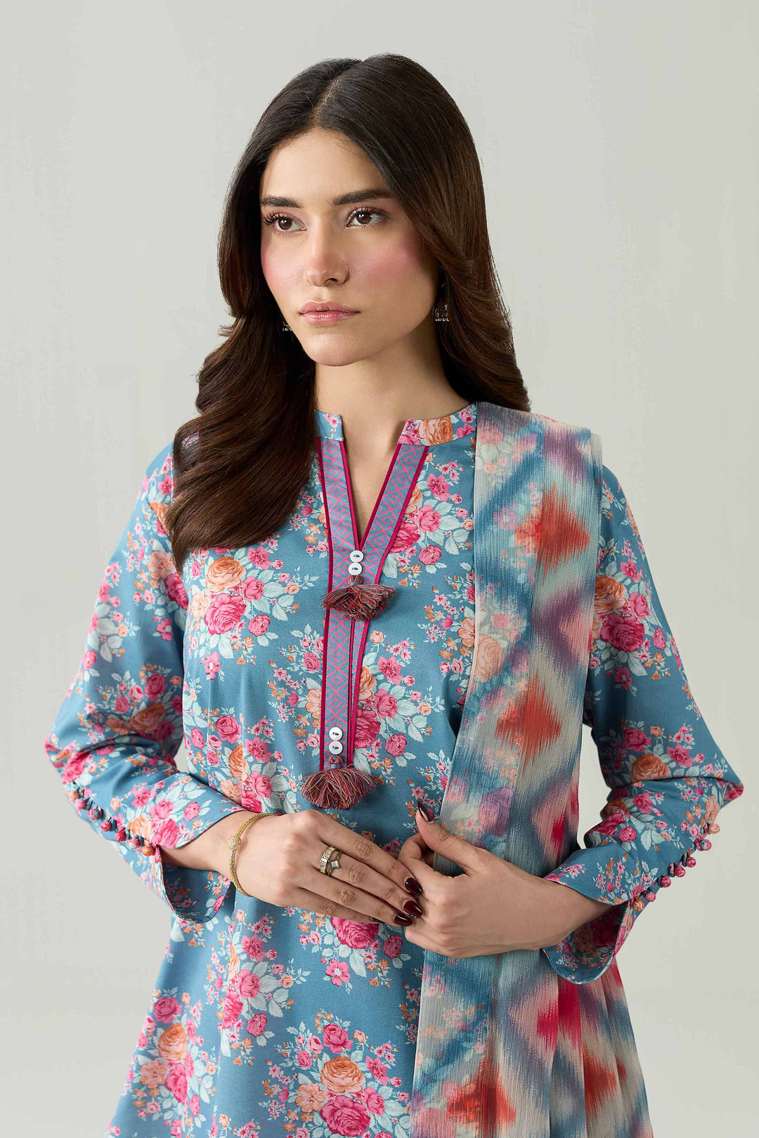3 Piece - Digital Printed Suit